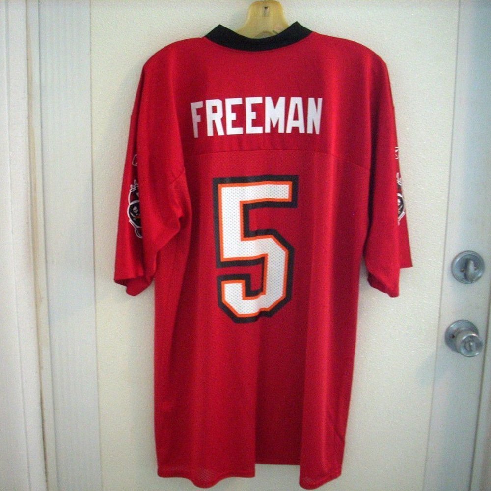 ❤️Tampa Bay Buccaneers #5 Josh Freeman Jersey Stitched Reebok Size Large